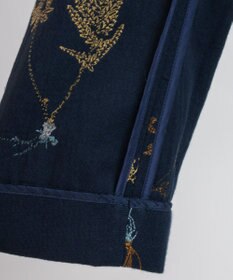 muuc ボタニカル刺繍のジャケット