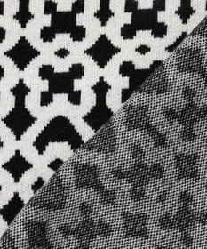 23区GOLF 【WOMEN】モノグラムジャガードセーター