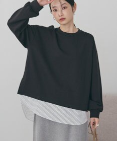 AMERICAN HOLIC シャツテールドッキングプルオーバー