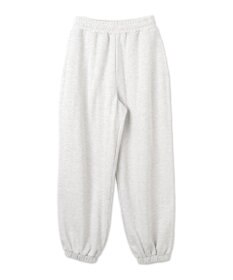 WEGO 【ウエストゴム】ヒップロゴスウェットパンツ