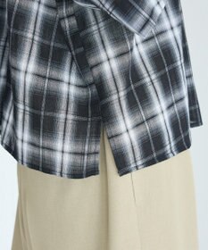 CRAFT STANDARD BOUTIQUE バックギャザーポンチョシャツ