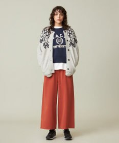 J.PRESS YORK STREET 【UNISEX】FOXMIX ノルディックカウチン ニットカーディガン