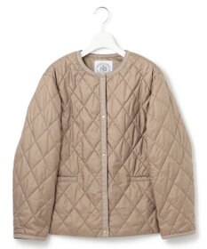 J.PRESS LADIES 【WEB限定カラーあり・洗える】コンパクトタフタキルティング ブルゾン