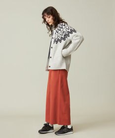 J.PRESS YORK STREET 【UNISEX】FOXMIX ノルディックカウチン ニットカーディガン