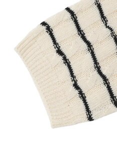 WEGO 別注USPOLO　ケーブルニットポロ