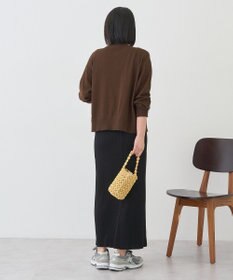 AMERICAN HOLIC 配色シアーカーディガン