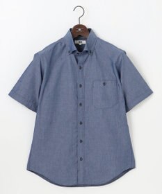 JOSEPH ABBOUD クールビズ【新作・環境配慮型素材】サスティナブルファブリック ビオグレースシャンブレー シャツ