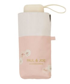 MOONBAT 【WEB限定】PAUL & JOE 晴雨兼用日傘 折りたたみ傘 バイカラー×クリザンテーム ／ 遮熱 遮光 UV