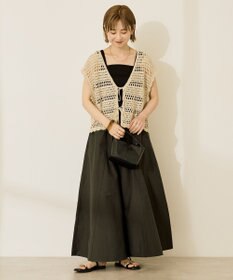 AMERICAN HOLIC ギャザーフレアスカート