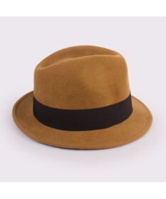 ATRENA 【UNISEX】グログラン巻きマニッシュ 中折れハット Mサイズ