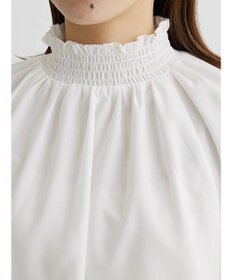 Green Parks ・ＥＬＥＮＣＡＲＥ　ＤＵＥ　シャーリングカラーブラウス