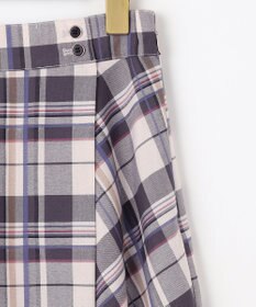 ANY SIS 【洗える】ライトカラーチェック スカート