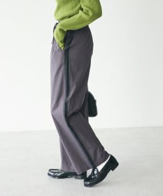 CRAFT STANDARD BOUTIQUE 刺繍ライン入ツイルパンツ