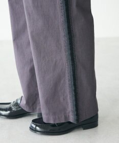 CRAFT STANDARD BOUTIQUE 刺繍ライン入ツイルパンツ