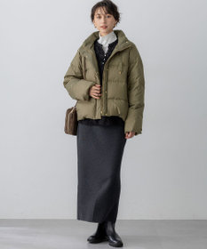 23区 L 【滝沢眞規子さん着用/VERY掲載】シレータフタ コンパクト ダウンコート