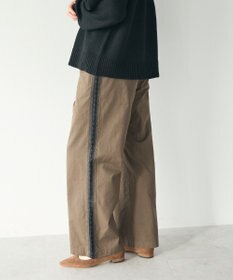 CRAFT STANDARD BOUTIQUE 刺繍ライン入ツイルパンツ