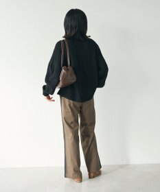 CRAFT STANDARD BOUTIQUE 刺繍ライン入ツイルパンツ