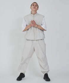 WEGO 【ウエストゴム/撥水/洗濯機可】ナイロンイージーパンツ