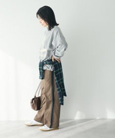 CRAFT STANDARD BOUTIQUE 刺繍ライン入ツイルパンツ