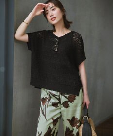 23区 S 【新色追加/見上愛さん着用】オーガニック コットンリブ タンクトップ