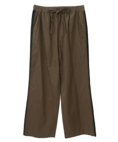 CRAFT STANDARD BOUTIQUE 刺繍ライン入ツイルパンツ