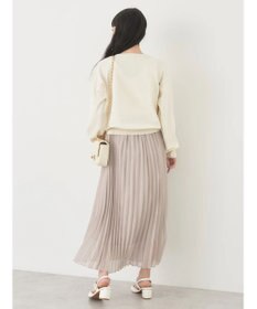 earth music&ecology すきな丈シフォンプリーツスカート