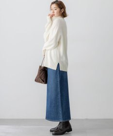 23区 S 【見上愛さんコラボカラー/Oggi掲載】カシミヤブレンド ハイネック ニット