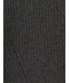 earth music&ecology バイカラートリムニットカーディガン