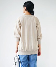 WHITE MAILS PAPER KNIT V-NECK CARDIGAN