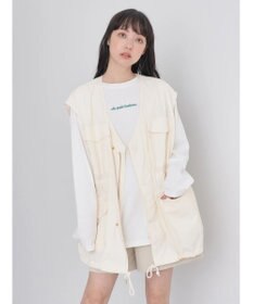 earth music&ecology ドロストコードジレ