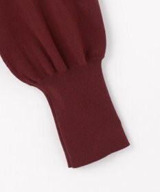 自由区 L レーヨンストレッチブラウスライク ニット