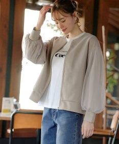 Tiaclasse 【洗える】チュールレースソフトダンボールジャケット