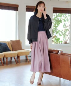 Tiaclasse 【洗える】チュールレースソフトダンボールジャケット