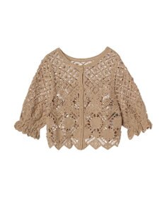 Green Parks ・ＳＵＧＡＲ　ＳＰＯＯＮ　２ｗａｙクロシェカーディガン