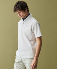 JOSEPH ABBOUD 【日本素材・オーガニックコットン使用】オーガニックコットンクールビズ ポロ