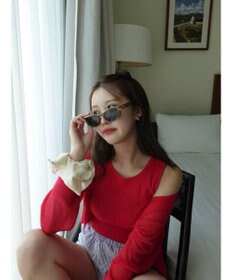 Green Parks シアーカーディガン＋タンクトップＳＥＴ