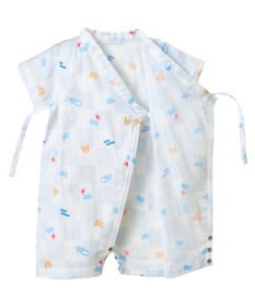 MIKI HOUSE HOT BISCUITS 【ミキハウス】【50-80cm】甚平オール