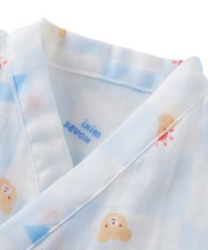 MIKI HOUSE HOT BISCUITS 【ミキハウス】【50-80cm】甚平オール