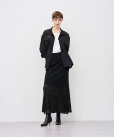 uncrave リブニット カップ付きキャミソール