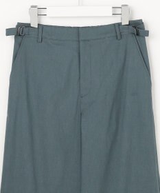 J.PRESS LADIES S 【人気素材】セルロースリネンストレッチ セミワイド パンツ