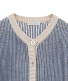 Green Parks 配色リブドッキングチュニック