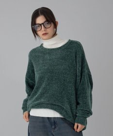 WEGO 【ユニセックス着用ITEM/MLサイズ展開】ベロアモールプルオーバー