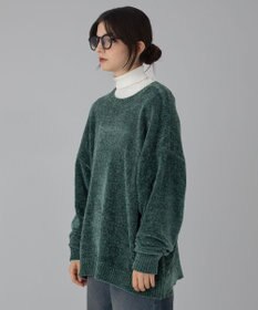 WEGO 【ユニセックス着用ITEM/MLサイズ展開】ベロアモールプルオーバー