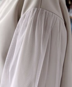 Tiaclasse 【洗える】チュールレースソフトダンボールジャケット