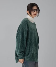 WEGO 【ユニセックス着用ITEM/MLサイズ展開】ベロアモールプルオーバー