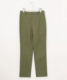 J.PRESS LADIES 20チノストレッチ テーパード パンツ