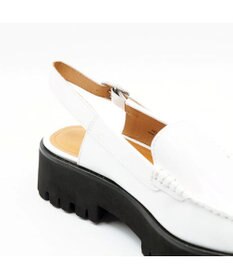 APOM プラットフォームスリングバックモカシン40