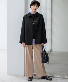 23区 【洗える】コットンリリー モックネックニットベスト