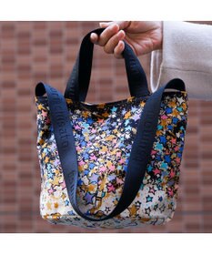 tsumori chisato CARRY ギャラクシーパネル 2way ショルダーバッグ トートバッグ 手提げ A4サイズ
