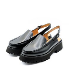 APOM プラットフォームスリングバックモカシン40